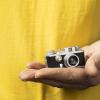 A camera small enough to hold in your hand.