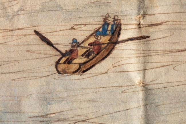 Flood captured in art