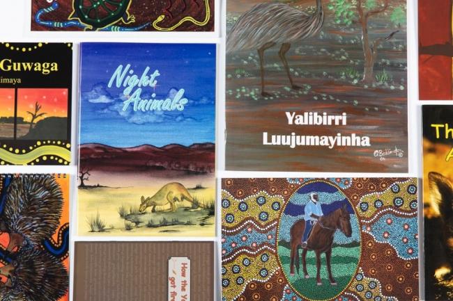 Aborginal storyteller’s life in the bush