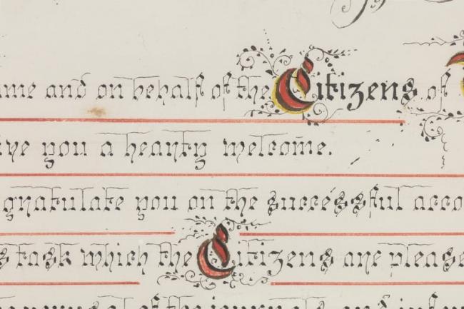 Adoring welcome to explorers