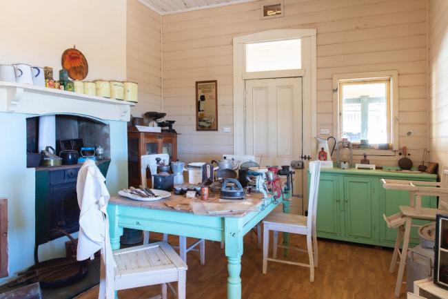 Lighthouse keeper’s kitchen
