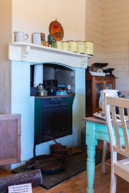 Lighthouse keeper’s kitchen