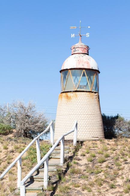 Original light warns seafarers
