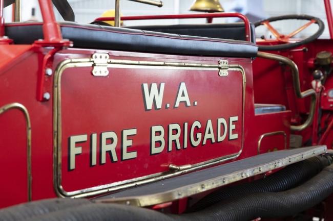 Lovingly restored fire engine