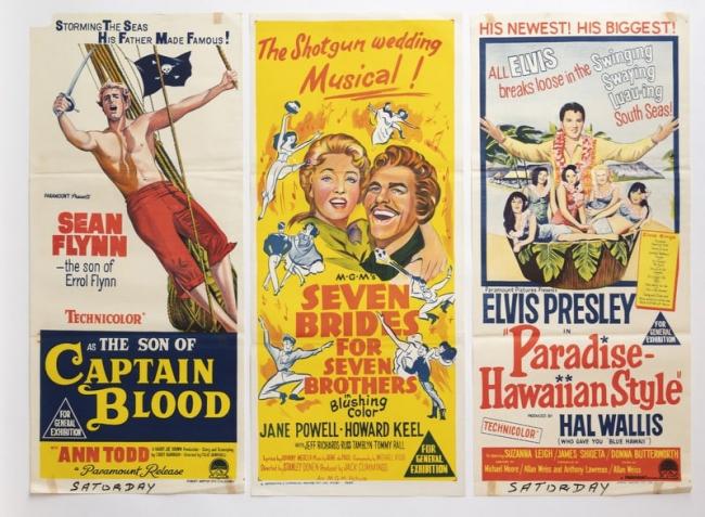 Movie Projector and Posters