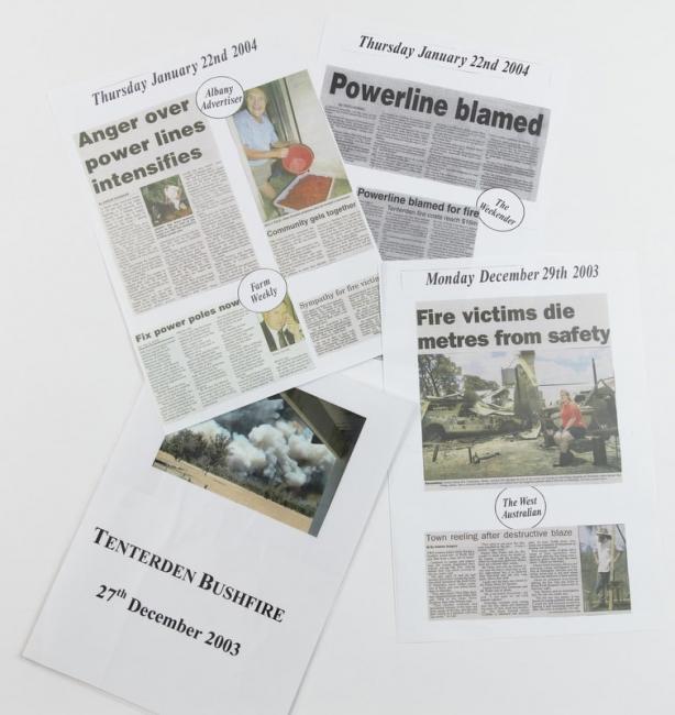 File of Tenterden Fire Materials