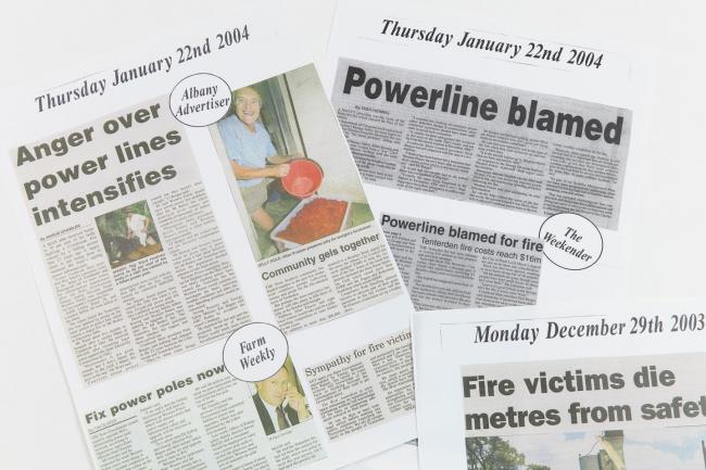 File of Tenterden Fire Materials