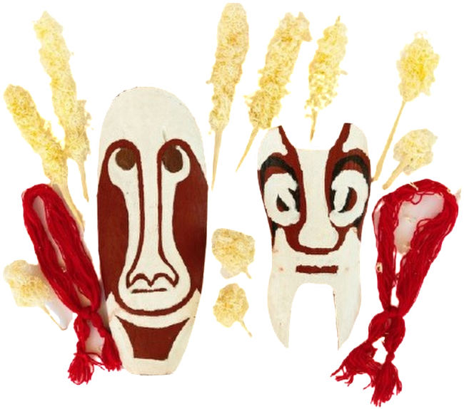 Nhunda - ceremonial dance items