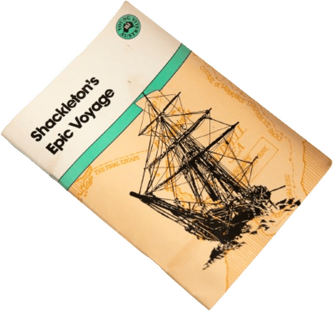 A dedication to the Endurance voyage.