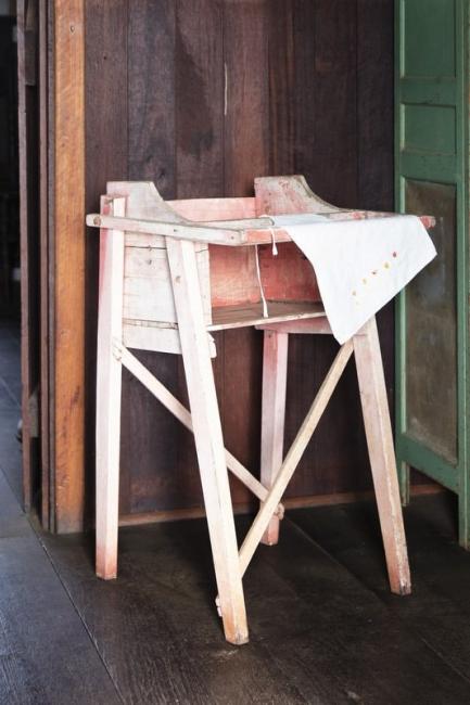 A highchair built by the author
