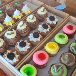 Vanilla Sprinkles Cupcakes & Coffee