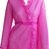 Hot pink lace ensemble