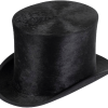 Beaver fur top hat