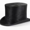 Beaver fur top hat