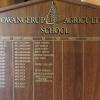 Agricultural School Honour Roll