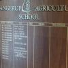 Agricultural School Honour Roll