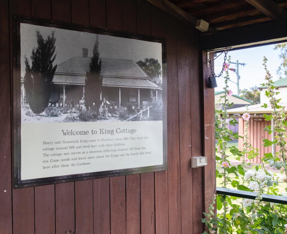 King Cottage Museum Bunbury Overview