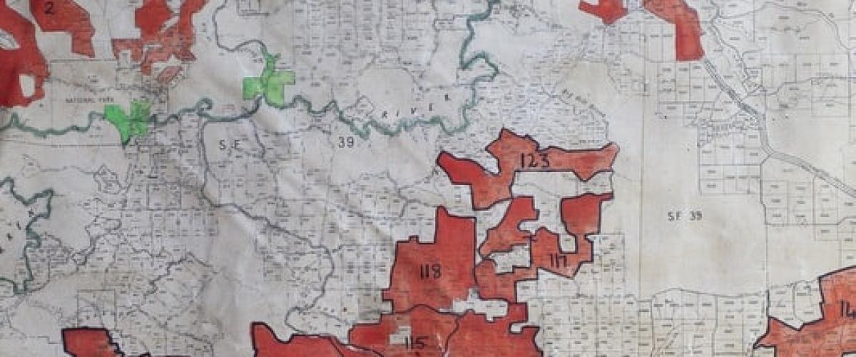 Map of Group Settlement