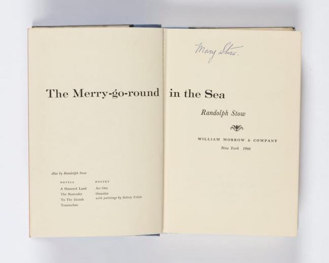 the merry go round in the sea by randolph stow