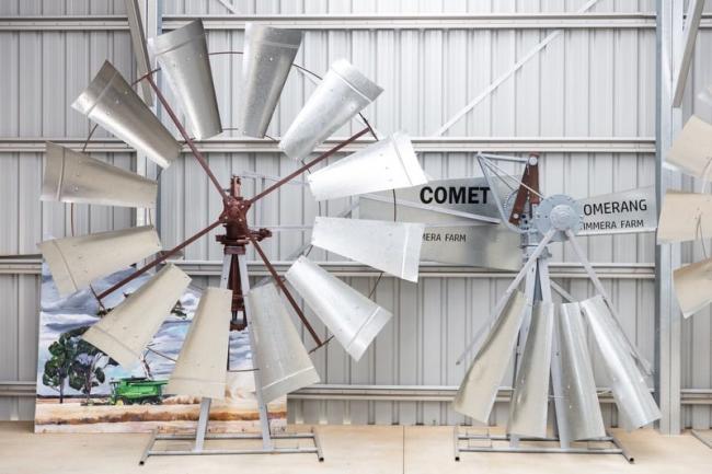 Standing above the dam