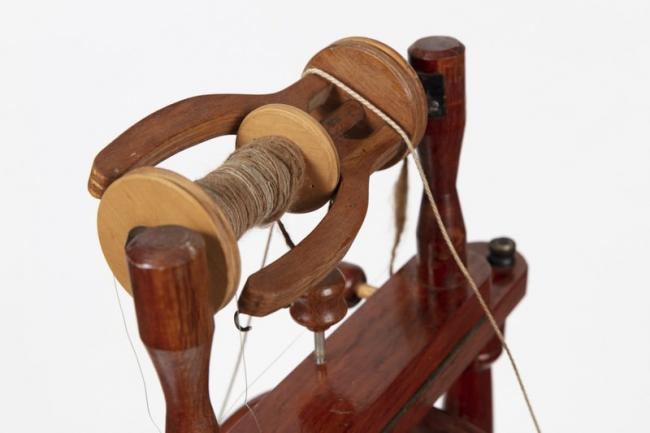 Betty Brown's spinning wheel