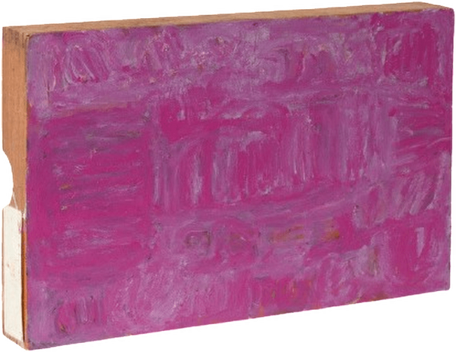 Painting in pink