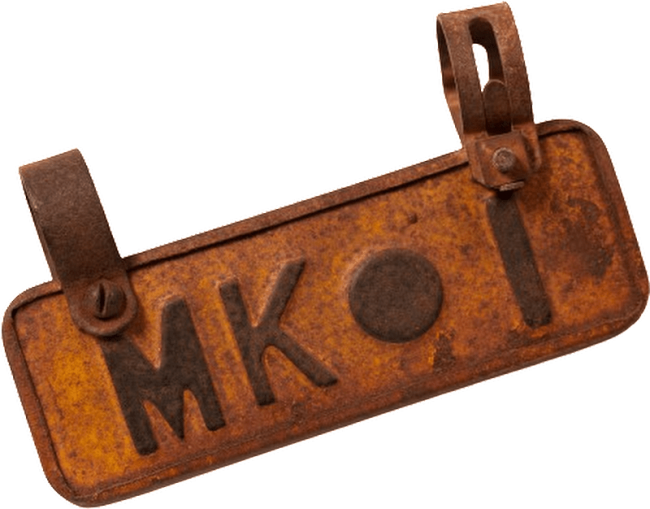 Cycle champion gets number one plate