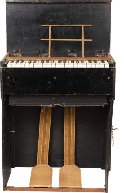 Portable pedal organ