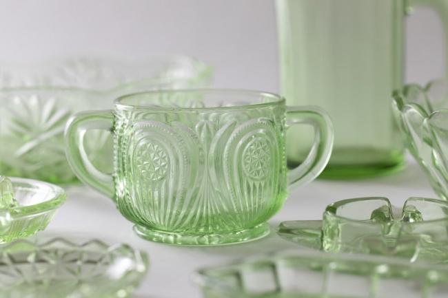 Depression era glassware