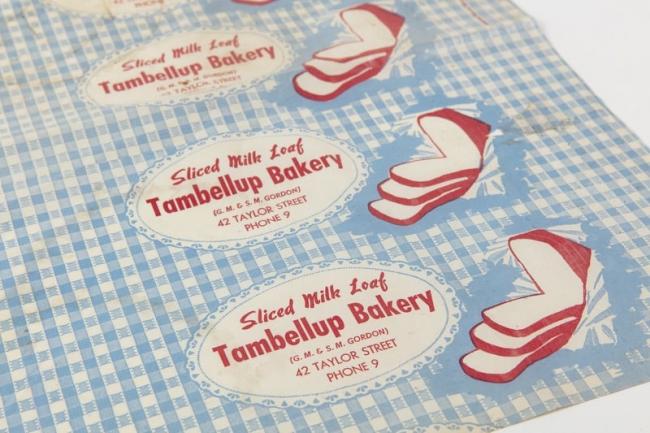 Tambellup Bakery wrapper