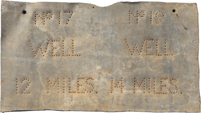 A stock route with a dark past