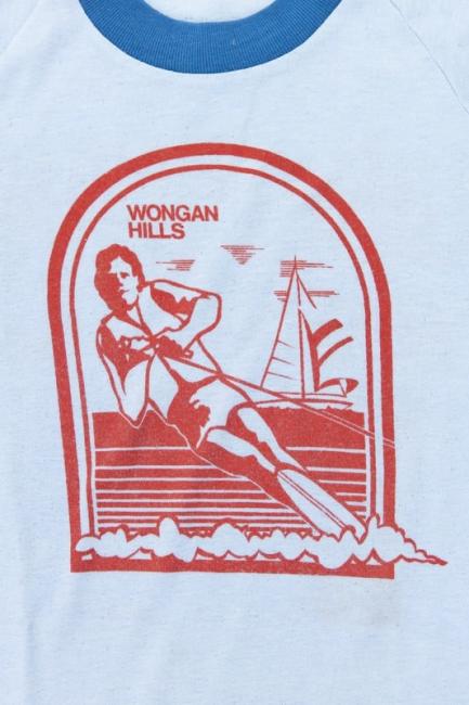 Water skiing in the wheatbelt