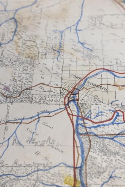 Original map of York district | WAnderland | Western Australian Museum