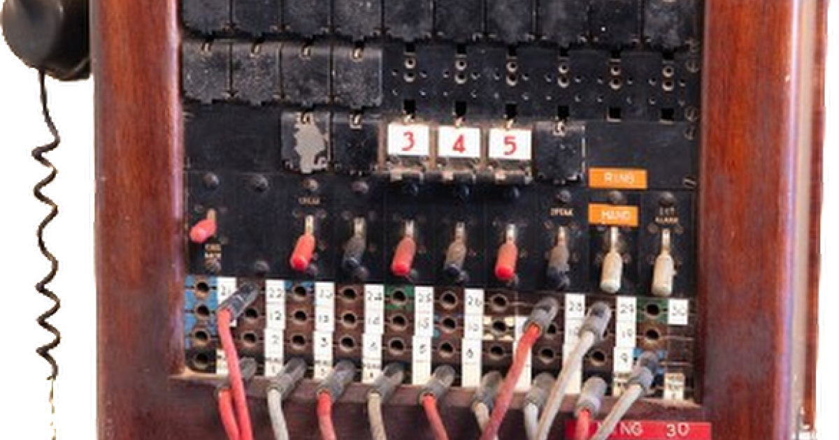 Telephone switchboard WAnderland Western Australian Museum