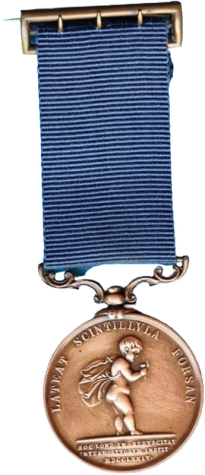 Sam Issacs' medal
