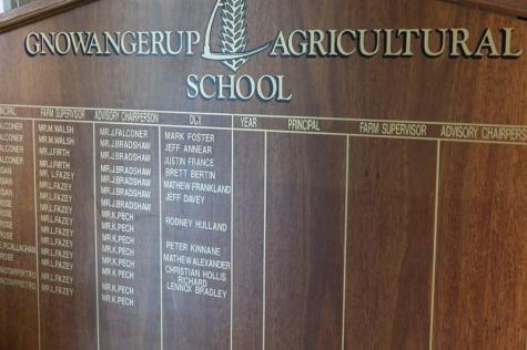 Agricultural School Honour Roll