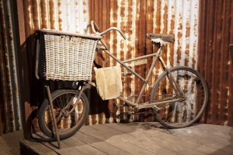 Grocer's delivery bicycle