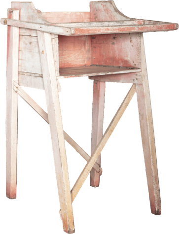 A highchair built by the author