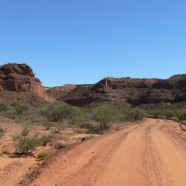 Temple Gorge Camp at Kennedy Range National Park